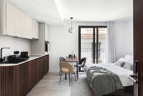 Studio with Balcony - Sofa Bed