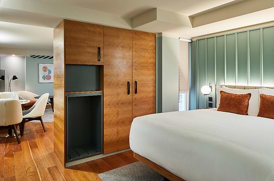 One Bedroom Open Plan - Bed