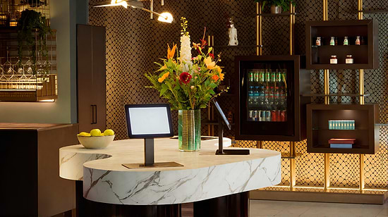 Leonardo Boutique Hotel The Lancaster Amsterdam — קבלה