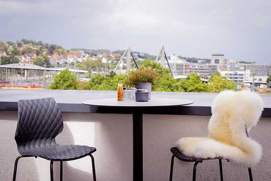 Leonardo Royal Hotel Ulm – 屋顶露台