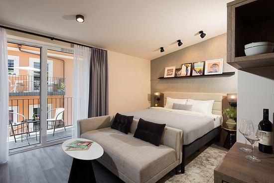 Studio Apartment - Bed