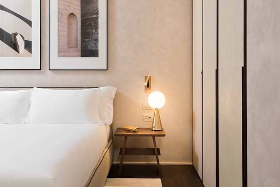 Family Apartment with Balcony - Bed