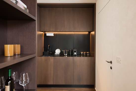 Family Apartment with Balcony - Kitchenette