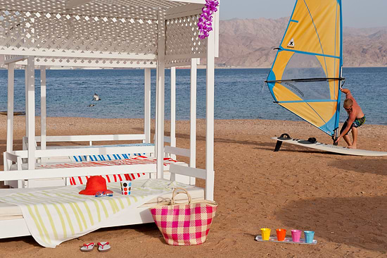 U Coral Beach Club Eilat Ultra All Inclusive - Privatstrand