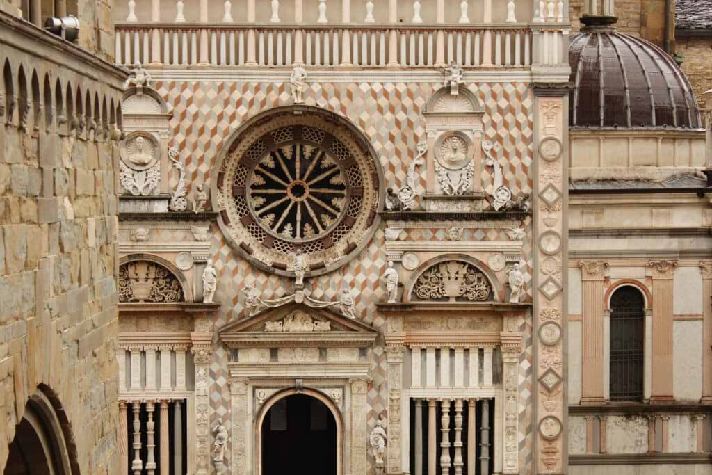 Bergamo cathedral, detail