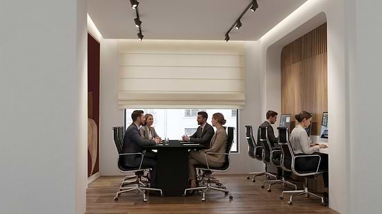 Meeting room and business workspace at Leonardo Boutique Hotel Venetian Nicosia.