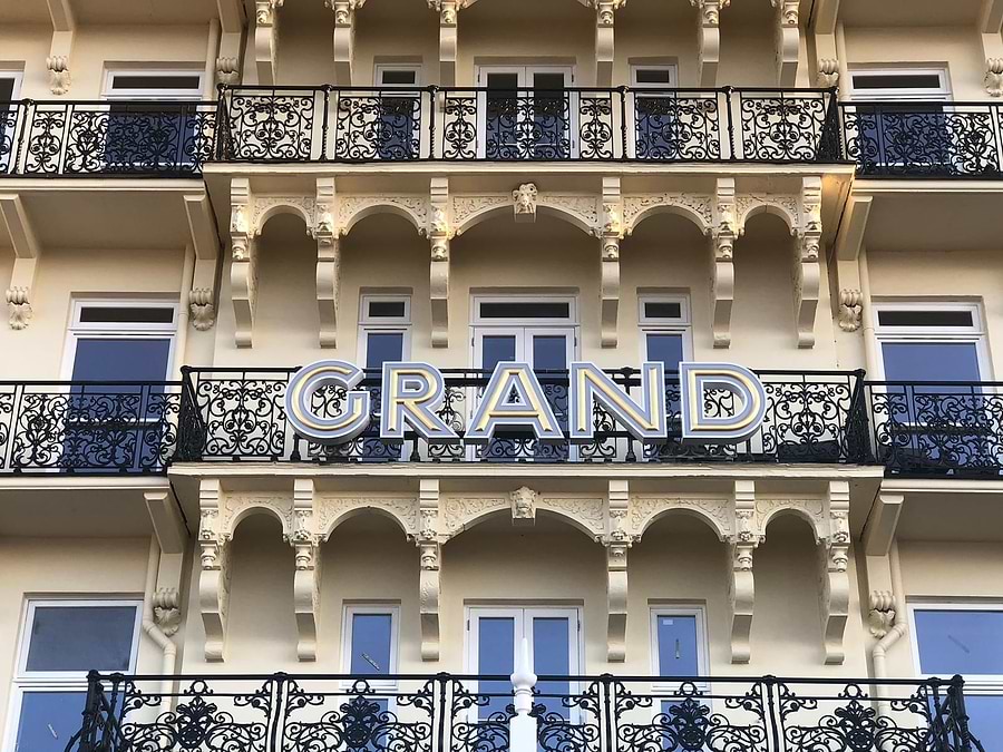 Exterior view of the Grand Brighton