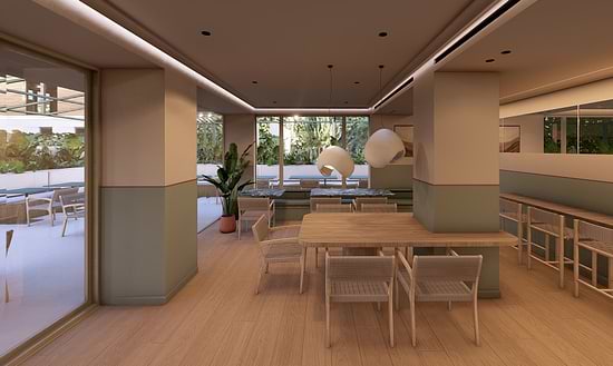 The Conservatory dining area at Leonardo Boutique Hotel Venetian Nicosia.