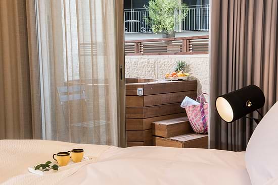Leonardo Boutique Hotel Jerusalem - Executive Gartenzimmer mit Whirlpool
