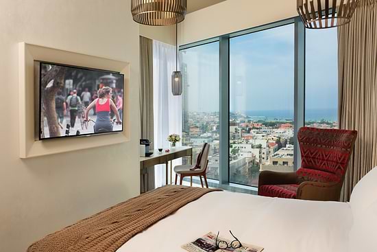 Hotel Rothschild 22 Tel Aviv - Chambre Club Vue sur la mer