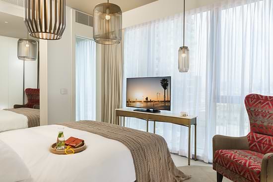 Hotel Rothschild 22 Tel Aviv - Chambre Deluxe Vue du boulevard