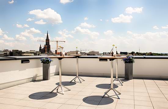 Leonardo Royal Hotel Ulm - Terrasse