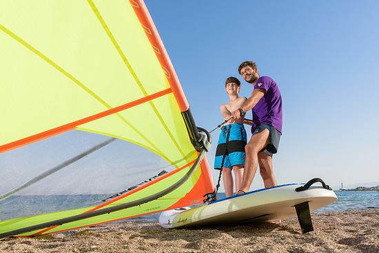 U Coral Beach Club Eilat Ultra All Inclusive - Lektion Windsurfen