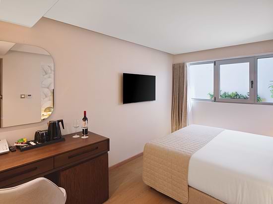Interior of Standard Room with Atrium View at Leonardo Hotel Athens City Center