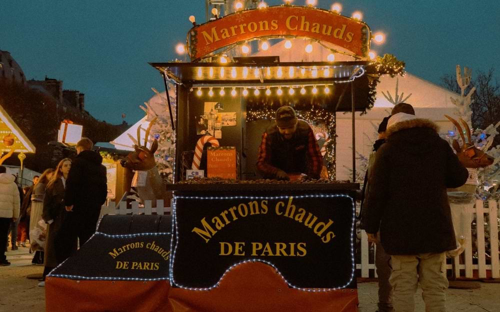 Paris, France – Marché de Noël de La Défense