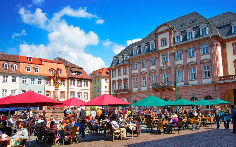 Cafes and restaurants in Heidelberg