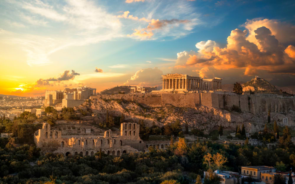visit athens in spring