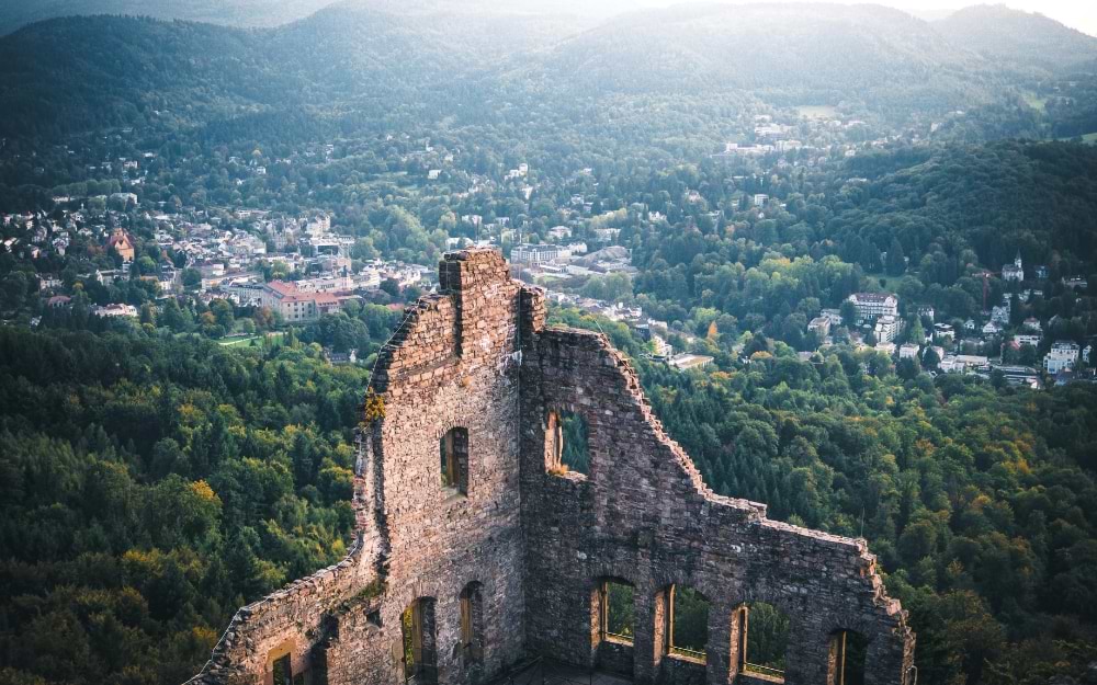 Hohenbaden ruins (Old Castle) baden-baden
