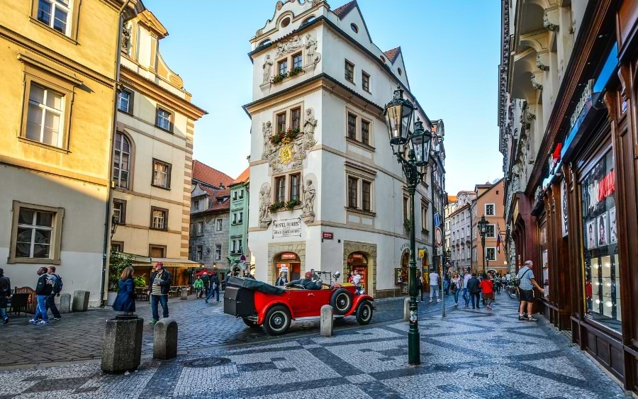 Prague city center
