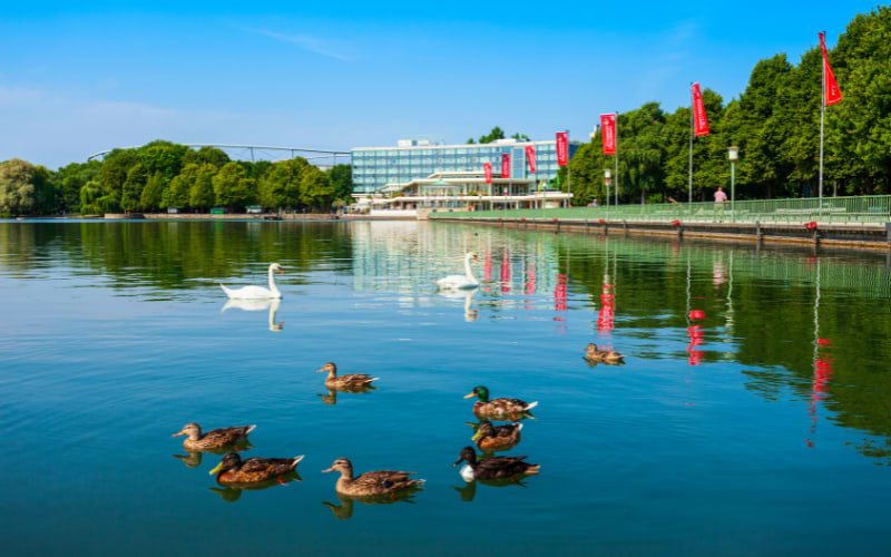 Maschsee Lake, Hannover, Germany