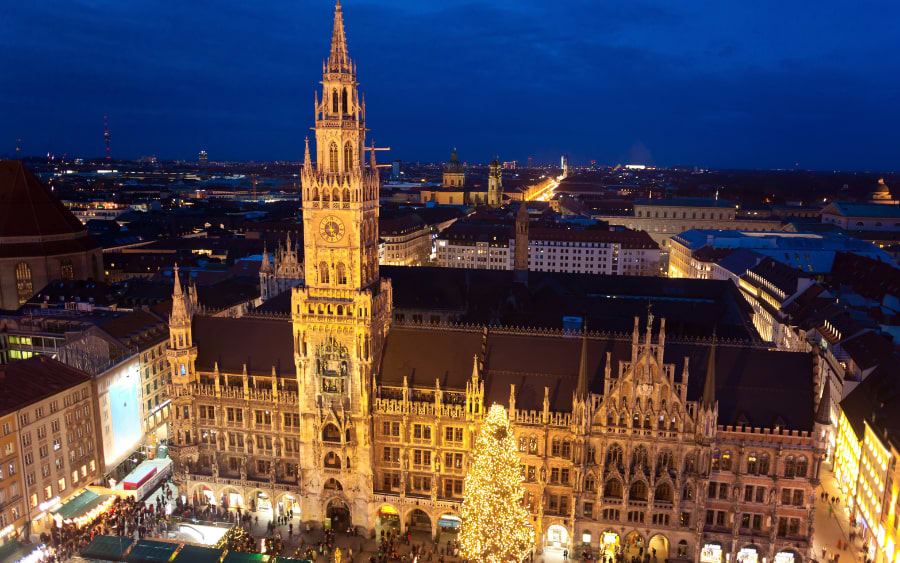 Munich Marienplatz Christmas Market 
