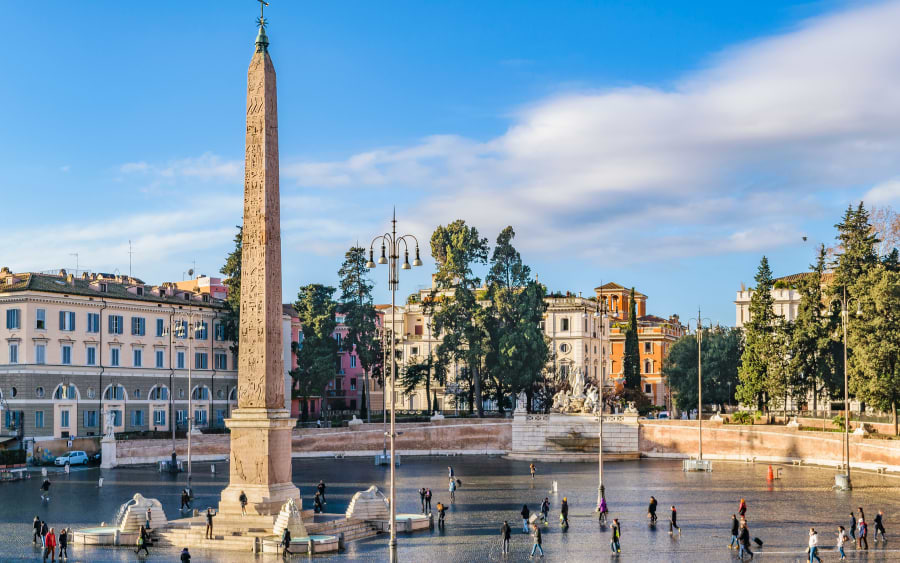 Hieroglyphs in Piazza del Popolo, Rome