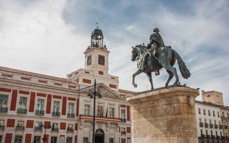 Puerta del Sol, Plaza Mayor, Madrid
