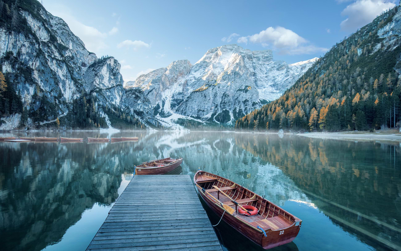  Lago di Braies, Dolomiten, Italien