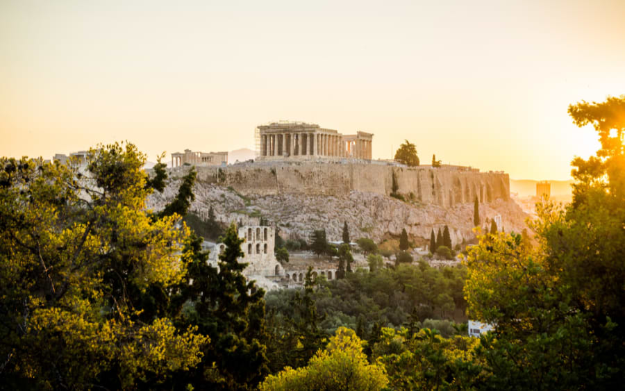 Athens in summer, Greece