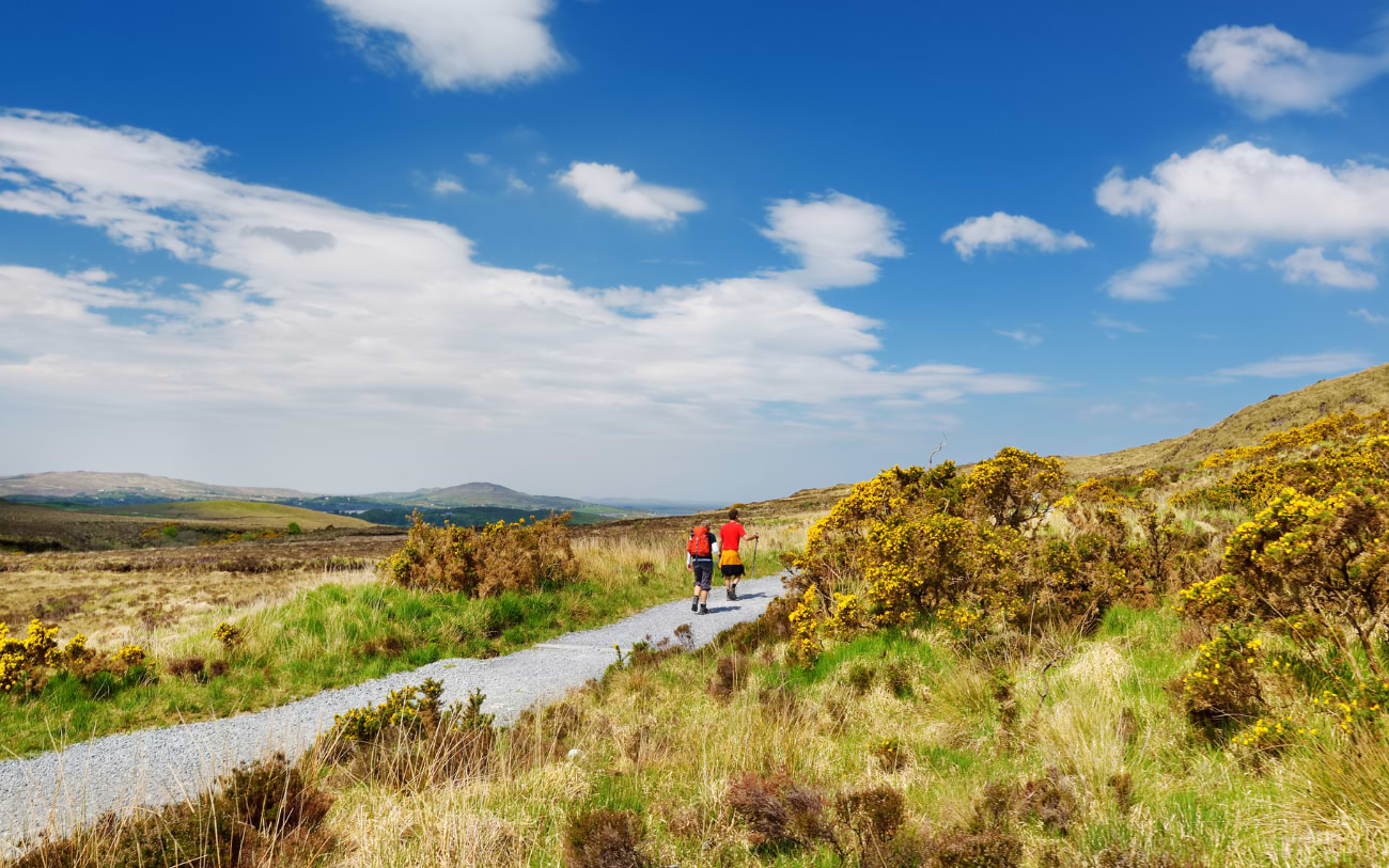 Connemara-Nationalpark in County Galway, Irland