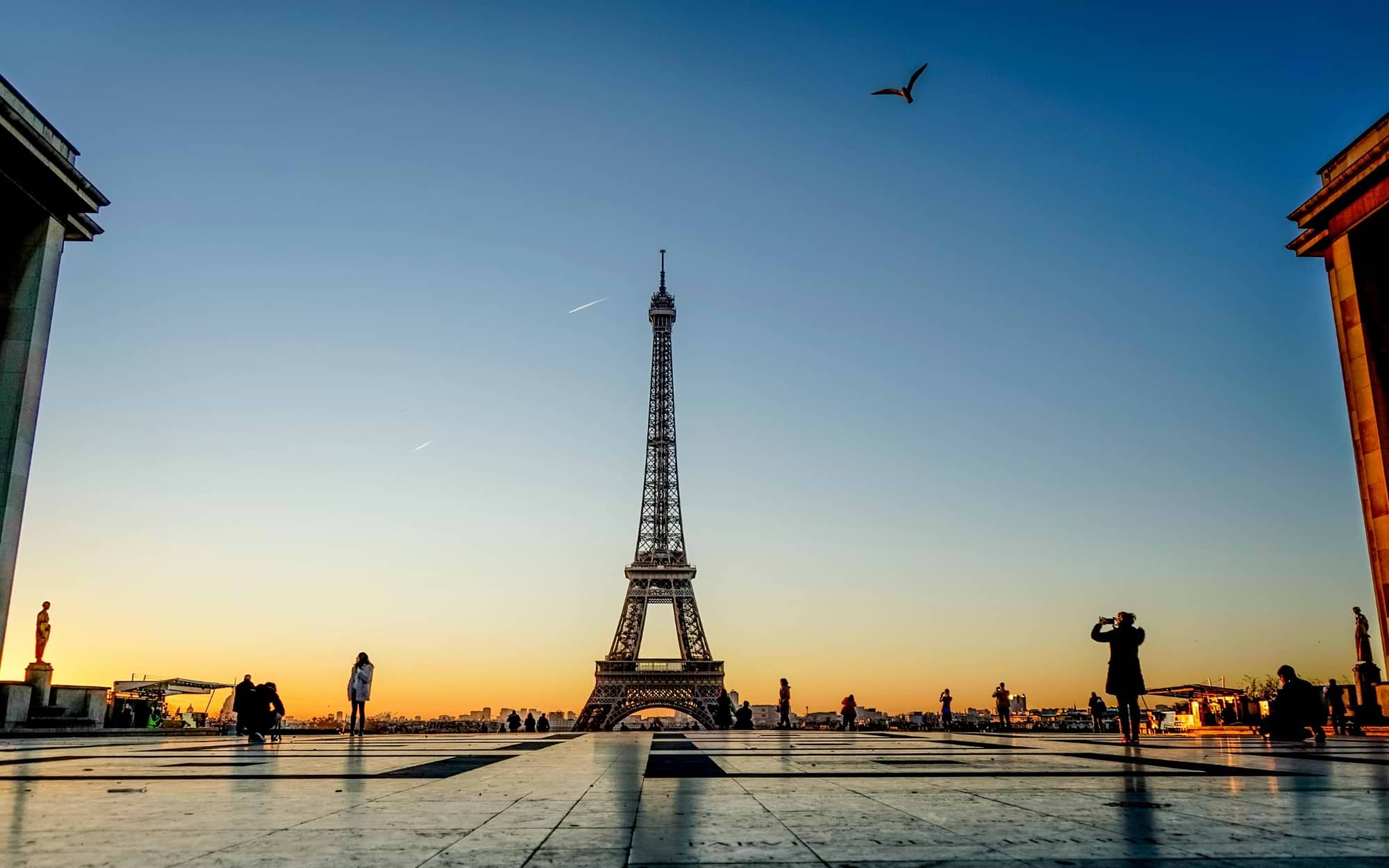 best things to do in paris for free: best view on the Eifel Tower