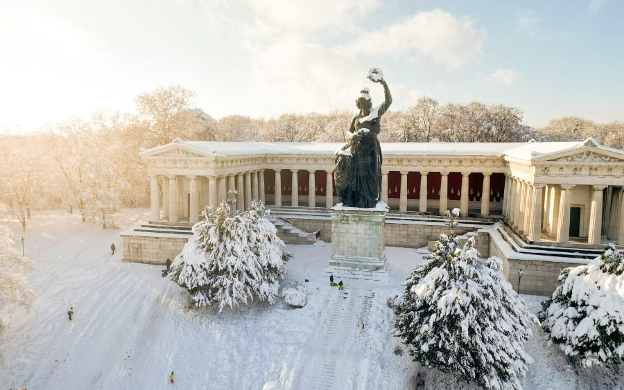 Munich in winter 