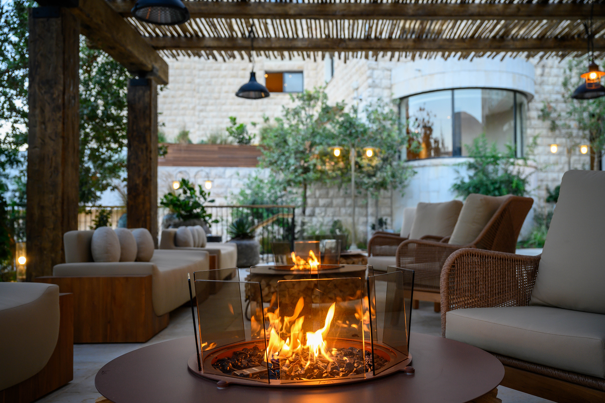 Canaan Hotel - terrace