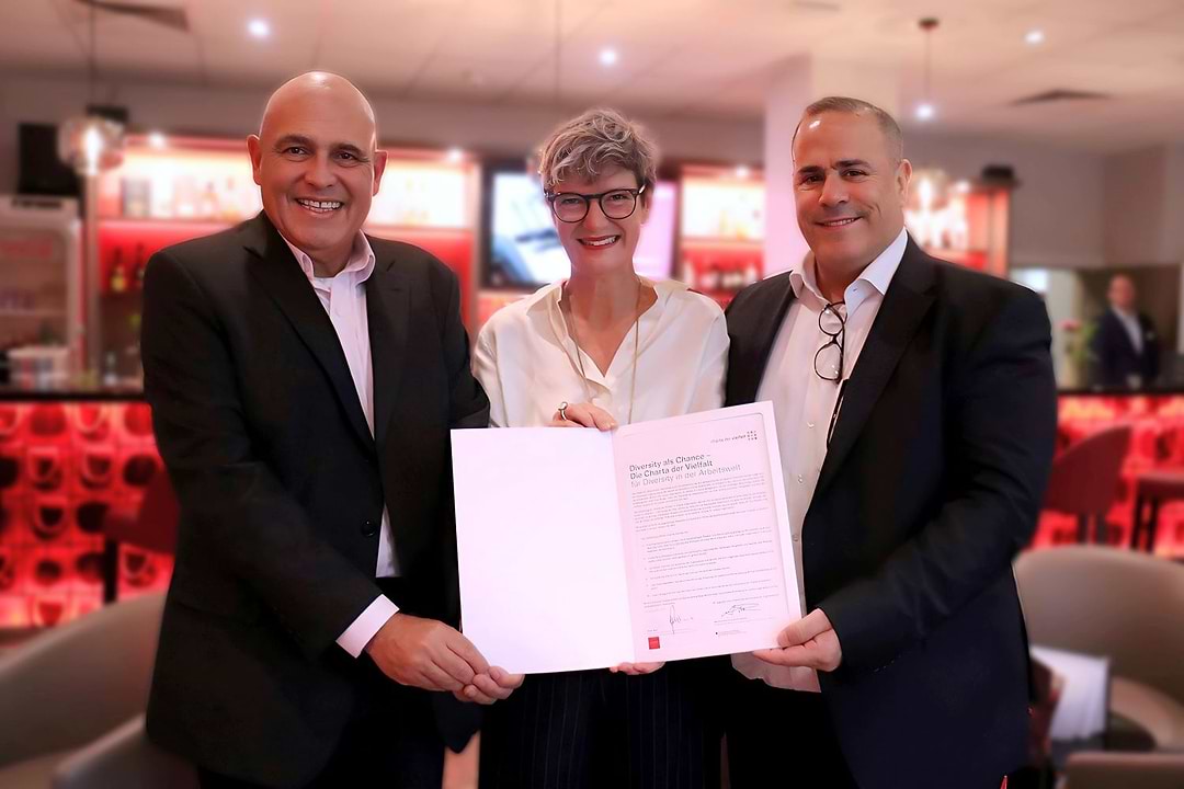 David Fattal, Anke Maas, Yoram Biton (c) Leonardo Hotels Central Europe