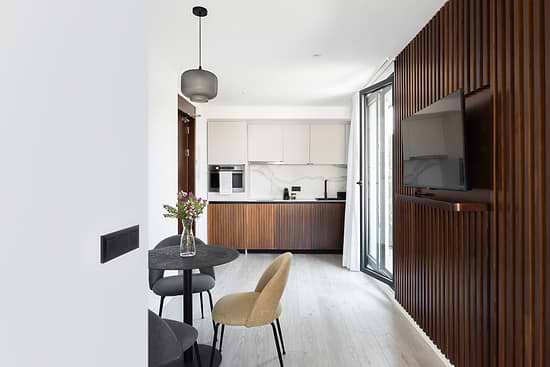 One Bedroom with Large Terrace - Kitchen and Dinind table
