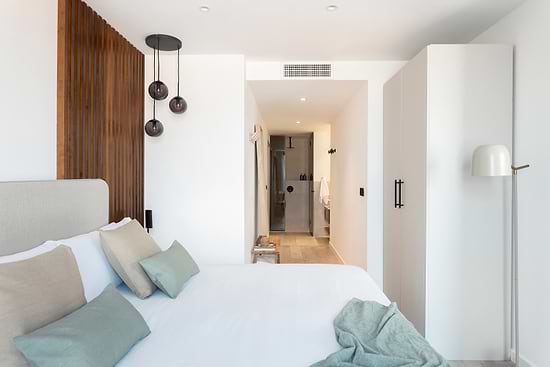 Two Bedroom Apartment with Balcony - Bedroom