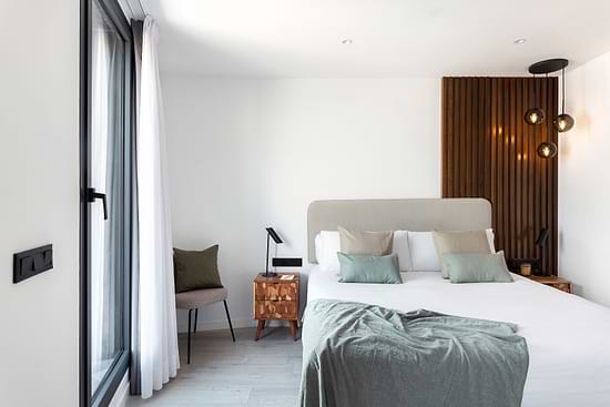 Two Bedroom Apartment with Balcony - Bedroom