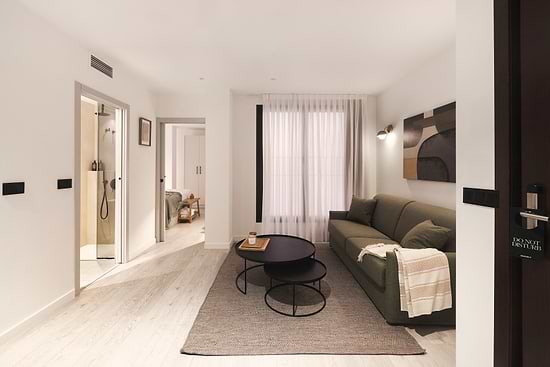Family Two Bedroom Apartment - Living Room