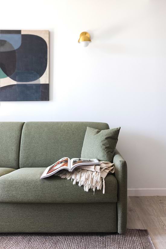 One Bedroom with Large Terrace - Sofa