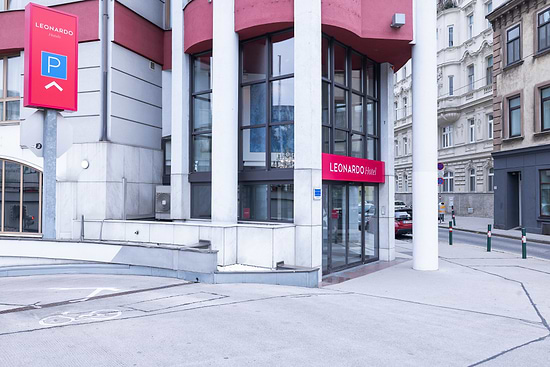 Leonardo Vienna Westbahnhof - Entrée
