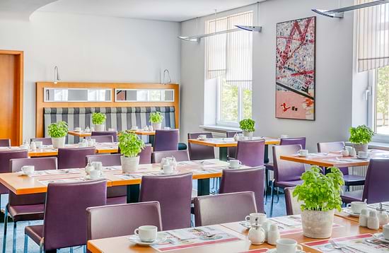Hotel Erfurt City Center by Leonardo Hotels - Frühstücksbereich