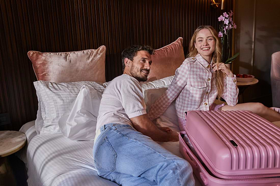 A couple on vacation at Leonardo Gordon Beach Tel Aviv Hotel
