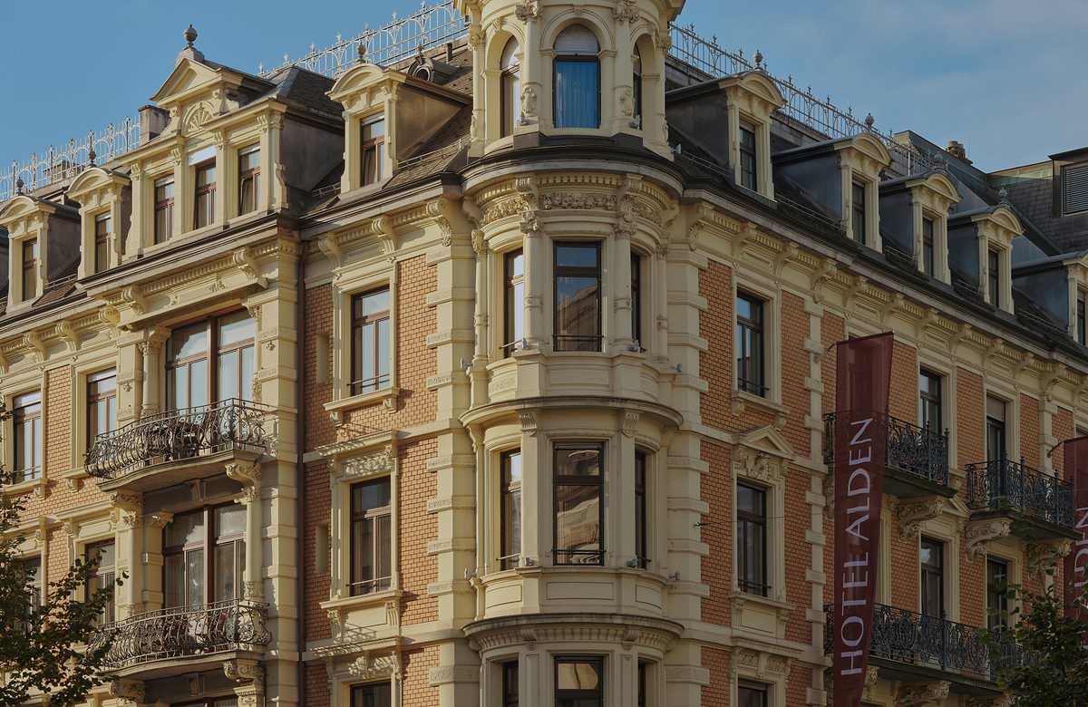 Hotel Alden Splügenschloss Zürich - Leonardo Limited Edition - Außenansicht