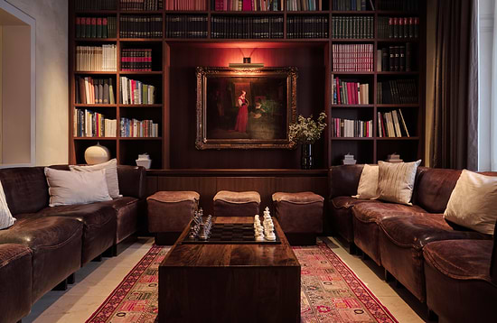 Hotel Alden Splügenschloss Zürich - Leonardo Limited Edition - Biblioteca