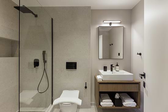 Plaka Balcony Studio - Bathroom