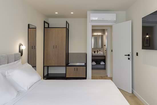 Plaka One Bedroom Suite - Bedroom