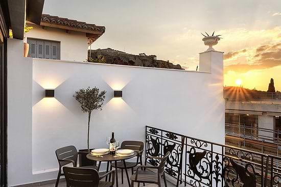 Acropolis View Penthouse Suite - Balcony
