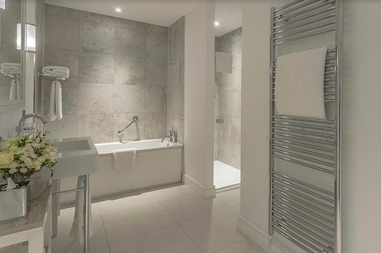 The Grand Brighton King suite bathroom