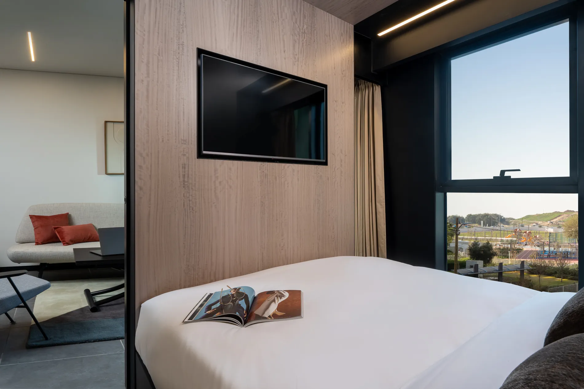 One Bedroom Suite with Sofa Bed - Bed