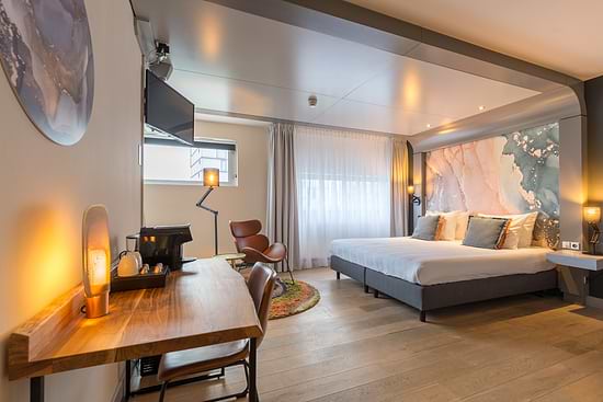Leonardo Hotel Almere City Center - Comfortkamer 1 twinbed 1 eenpersoonsbed